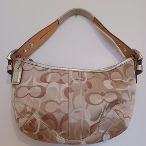 Coach Vintage Signature Small Soho Hobo Handbag Purse 0495